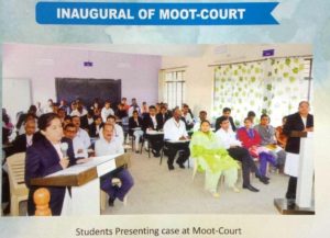 Inaugural of moot court 2016-17